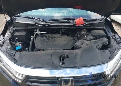 2022 Honda Odyssey Elite from USA, damaged, VIN 5FNRL6H98NB026410